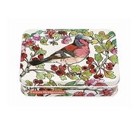 Elite Gift Boxes Emma Bridgewater - Birds in Hedgerow - Shallow Rectangular tin 142 x 110 x 27mm