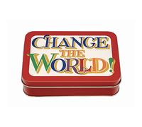 Elite Gift Boxes Emma Bridgewater - Brighter World - Change the World - Shallow Rectangular Tin 142 x 110 x 27mm