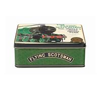 Elite Gift Boxes Flying Scotsman Deep Rectangular Tin 195 x 154 x 75mm