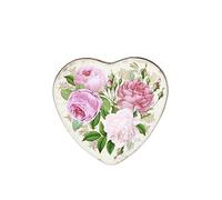 Elite Gift Boxes Nostalgia - Roses Small Heart Shaped Tin 119 x 111 x 30mm