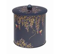 Elite Gift Boxes Sara Miller - Chelsea Dark Blue Birds Biscuit Barrel - 170 (d) x 173mm