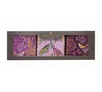 Elite Gift Boxes Sara Miller - Haveli Garden Set of 3 Square tin Caddies - 320 x 110 x 110mm