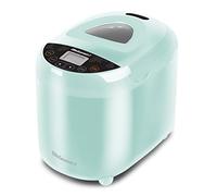 Elite Gourmet EBM8103M Programmable Bread Maker Machine 3 Loaf Sizes, 19 Menu Functions Gluten Free White Wheat Rye French and more, 2 Lbs, Mint