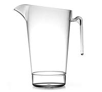 Elite In2stax 4 Pint Polycarbonate Stacking Jug LCE 2.2 Litre - Set of 4 - Graduated Plastic Beer Pitcher