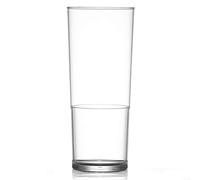 Elite In2stax HiBall Tumblers 12oz / 340ml - Case of 24 - Polycarbonate Hiball Glasses, Stackable Glasses