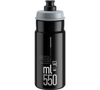 Elite Jet 550ml Water Bottle Black/Grey
