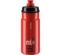 Elite Jet Bottle in Red and Black - 550ml one size