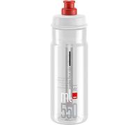 Elite Sport Cycling Water Bottle Elite Jet 550ml Clear/Red