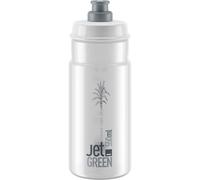Elite Jet Green Bottle - 550ml - Clear / Grey Logo / 550ml