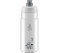 Elite Jet Green Bioplastic Water Bottle - 550ml, Clear (High Flow / BPA Free)