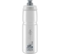 Elite - Jet Green - Cycling water bottles size 750 ml, grey/white