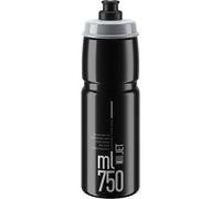 Elite Jet Mountain Bike Cycle Biodegradable MTB Water Bottle - 550ml / Black