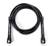 Elite Jumps Adjustable Skipping Rope for Adults - 6mm PVC Fitness Rope with Unbreakable Handles, Smooth Rotation & Easy Sizing for Cardio, Strength & CrossFit - Durable 10ft Rope, 5-Inch Handles