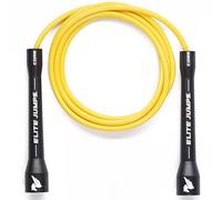 Elite Jumps Core 5mm PVC, Adjustable Skipping Rope, Black Yellow, 10 ft