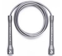 Elite Jumps Core 5mm PVC, Adjustable Skipping Rope, Silver, 10 ft