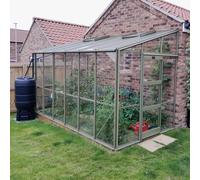 Elite Kensington 6x10 Lean to Greenhouse - Brown Powder Coated