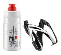 Elite Kit Ceo Jet Youth Bottle & Cage - Clear / Red