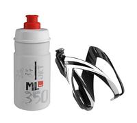 Elite Drink Bottle Jet Green Borraccia Unisex-Adult, Multicolor, 350 ML