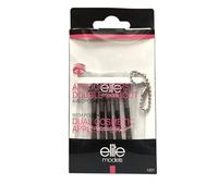 Elite Models Double-Ended Applicators Eye Shadow, 5pcs, Purple, Foam, Synthetic Foam Bristles, 65mm, Eyeshadow Brush, Cosmetic Brush