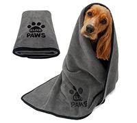 Elite Paws® UK Ultra-Absorbent Dog Towel, Microfibre, 140x70cm, 1 Pack
