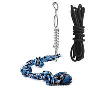 Elite Pet Shop Spring Pole Tough Dog Toy - Heavy Duty Tug Toy for Training, Play and Exercise - Interactive Dog Toy for Large and Medium Dogs, Mental Stimulation and Strength Building