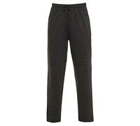 Elite Pleasure Mens Plain Fleece Pockets Jogging Bottoms Pants Open Hem Joggers Trouser Size UK Charcoal 5X-Large