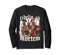Elite Praetorian Soldiers Roman Elite Cohort Legionnaire Long Sleeve T-Shirt