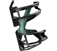 Elite Prism Recycled Bottle Cage - Black / Green / Right Side
