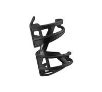 Elite Prism Right Recycled Black Skin Soft Touch - Side-Entry Bottle Cage 47g - Eco Materials - For MTB, Gravel & Small Frames