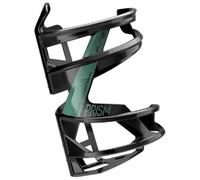 Elite Prism Right Recycled Green Graphic - Side-Entry Bottle Cage 47g - Eco Materials - For MTB, Gravel & Small Frames