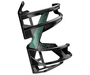 Elite Prism Right Recycled Green Graphic - Side-Entry Bottle Cage 47g - Eco Materials - For MTB, Gravel & Small Frames