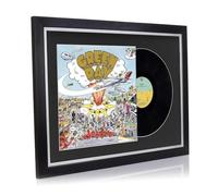 Elite Range - 12" Vinyl LP Record and Album Cover Frame Memorabilia Wall Art Display (Black with Black Mount)