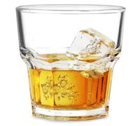 Elite Remedy Polycarbonate Rocks Tumblers 7oz / 200ml - Set of 4 | Plastic Reusable Tumblers, Virtually Unbreakable Polycarbonate Plastic - Ideal for Parties, Outdoors & Event Catering