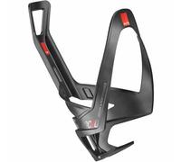 Elite Rocko Carbon Bottle Holder Matte - Black/Red