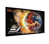 Elite Screens 100" Wall Mount Fixed Frame Projector Screen Diagonal 16:9, 8K/4K Ultra Hd Ready, Aluminum Frame, Projection Screen for Indoor Home Movie Theater Cinema, SF100HW2, CineWhite 1.3 Gain