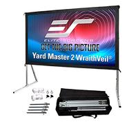 Elite Screens 120-Inch 16: 9 Yardmaster 2 Dual Front/Rear 4K Ultra HD Ready Indoor/Outdoor Projector Screen, Black