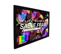 Elite Screens 120 inch CLR and ALR Projector Screen 16:9 4K, Standard Throw Projection Screen, Fixed Frame Projector Screen Grey, Indoor Movie Screen Home Theater - Sable Frame CineGrey 3D ER120DHD3