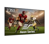 Elite Screens Aeon Series, 138-inch 2.35:1, 8K / 4K Ultra HD Home Theater Fixed Frame EDGE FREE Borderless Projector Screen, CineWhite UHD-B Front Projection Screen, AR138WH2-WIDE