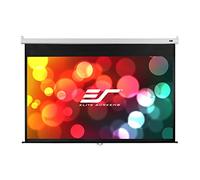 Elite Screens M84HSR-Pro Manual SRM Pro Series Canvas (Diagonal 213.4 cm (84 Inches), Height 104.1 cm (41 Inches), Width 185.4 cm (73 Inches), Format 16:9) White