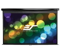 Elite Screens M92UWH Manual Series Screen Diagonal 233.7 cm (92 Inches) Height 114.6 cm (45.1 Inches) Width 203.7 cm (80.2 Inches) Format 16:9 Black
