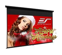 Elite Screens Manual B 110-INCH Manual Pull Down Projector Screen 4K 8K 3D Ultra HDR HD Ready Home Theater Movie Gaming Presentation Screen, M110H