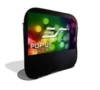 Elite Screens Pop-up Cinema 92-inch 16:9 Portable Outdoor Fast Folding Projector Screen Self Standing Ultra-Light Weight Movie Quick Collapsible Carrying Bag, US Based Company 2-Year Warranty -POP92H