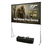 Elite Screens Yard Master Plus, 120-INCH 16:9 Height Setting Adjustable Portable Projector Screen, 4K HD Outdoor Indoor Movie Theater Front Projection, US Based Company 2-YEAR WARRANTY, OMS120H2PLUS