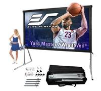 Elite Screens Yardmaster 2 Dual, 150-inch 16:9, Front/Rear 4K Ultra HD Ready Indoor/Outdoor Projector Screen OMS150H2-Dual