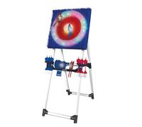 Elite Select East Point Light Up Axe Throw Set with 1 x Light Up Axe Throw Target, 8 x Light Up Throwing Axes, 6 x Bristle Darts