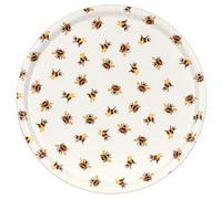 Emma Bridgewater Bumblebee Large Round Birch Tray, 38cm, BEE8000