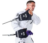 Elite Sports Jiu Jitsu Grip Trainer Simulate Gi - Resistance Band Grip Strength Trainer for BJJ MMA Judo & Grappling Training