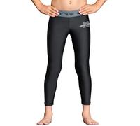 Elite Sports Kids BJJ Spats Trousers, Black, M Unisex, Black, M