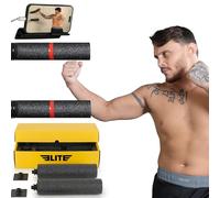 Elite Sports Wall Spar, Wing Chun Wall Mount Spring Hand for Tai Chi Push Hands Training, Home Wing Chun Dummy, MMA and Karate Equipment