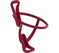 Elite T-Race Bottle Cage Amaranth Soft Touch - Dual Side-Entry Soft Touch Fibre-Reinforced Bike Bottle Holder 29g - For Road Bike, MTB & Gravel Cycling